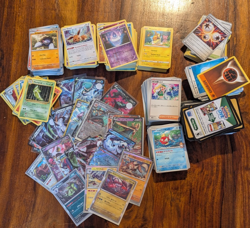 Pokemon Mixed TCG Bundle Lot - 400+ Cards w/ Holo V EX Great Starter Pack Hits - Image 1