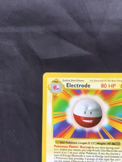 Pokemon Cards: Base Set Shadowless Rare: Electrode 21/102 - Image 2