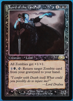 Lord of the Undead FOIL Planeshift HP/DAMAGED Rare CARD (506265) ABUGames - Image 1
