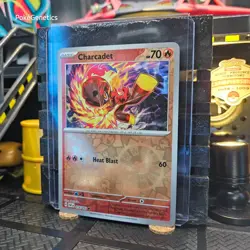 Charcadet Paldean Fates Reverse Holo Pokemon TCG 014/091 Scarlet & Violet Common - Image 2