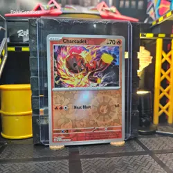 Charcadet Paldean Fates Reverse Holo Pokemon TCG 014/091 Scarlet & Violet Common - Image 3