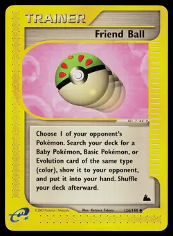 Pokemon Card - Friend Ball Skyridge 126/144 Non Holo - Image 1