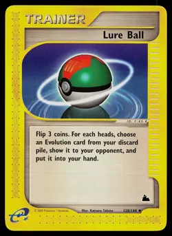 Pokemon Card - Lure Ball Skyridge 128/144 Uncommon - Image 1