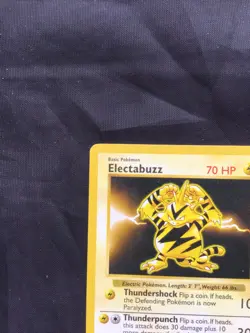 Pokemon Cards: Base Set Shadowless Rare: Electabuzz 20/102 - Image 2