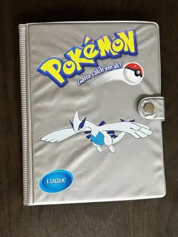 Vintage Toy Site Pokemon Lugia Card Snap Binder Very Cool! - Image 1