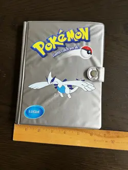 Vintage Toy Site Pokemon Lugia Card Snap Binder Very Cool! - Image 5