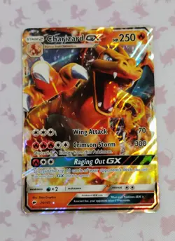 Charizard GX 20/147 HOLO Rare Pokemon Card Burning Shadows SM NM - Image 1