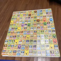 Pokemon Base Set & Base Set 2 Lot of 154 Cards WOTC TCG HP-MP Pokemon Nintendo - Image 1