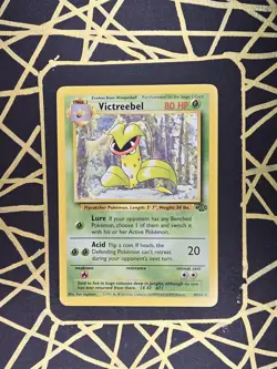 🔥 Victreebel 30/64 🔥 Original Non Holo Rare Jungle Set Pokemon Card WOTC 1999 - Image 2