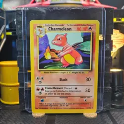 Charmeleon Base Set Pokemon TCG 24/102 Unlimited Uncommon - Image 1