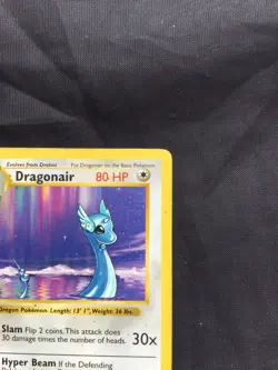 Pokemon Cards: Base Set Shadowless Rare: Dragonair 18/102 - Image 3