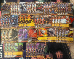 FUTURE CARD BUDDYFIGHT - DANGER WORLD ARMORKNIGHT DECK - EAGLE "A", SPHINX ~ - Image 1