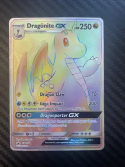 Dragonite GX Promo Card PSA 10 Dragon Majesty Collection #SM156 Nm / Lp - Image 1