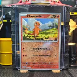 Charmander Cosmos Holo Costco Promo 151 Pokemon TCG 004/165 Scarlet & Violet - Image 1