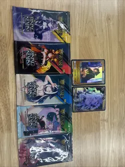 VCARD Rising Stars Limited Lot Of 5 Packs (+2 Holo/Foil cards) - Image 1