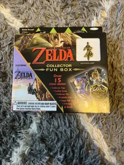 The Legend of Zelda Collector Fun Box! Trading Cards! Rare! - Image 1