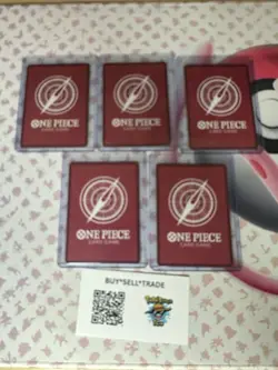 ONE PIECE Card Game OP11 Leader Parallel 5/7 Complete Set Japanese NM - Image 2