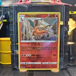 Charizard Pokemon Go Reverse Holo Rare Pokemon TCG 010/078 - Image 1