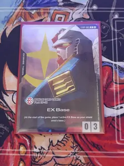 EX Base EXBP-005 Gundam TCG Bandai Card Games Fest 25-26 Stamped Exclusive Promo - Image 1