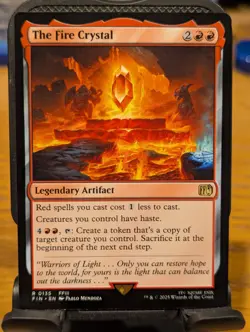 Magic The Gathering Final Fantasy The Fire Crystal Rare 0135 - Image 1