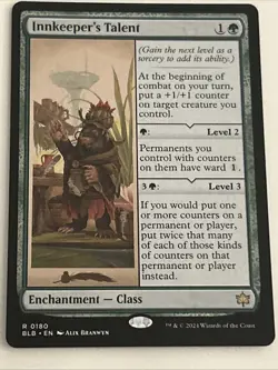 1x MTG Innkeeper's Talent - Bloomburrow (BLB) #180 - Magic the Gathering - Image 1