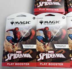 46x Marvel Spider-Man Play Sleeved Booster Pack ENGLISH MTG: Magic The Gathering - Image 3