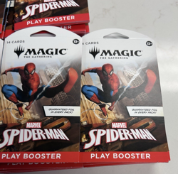 46x Marvel Spider-Man Play Sleeved Booster Pack ENGLISH MTG: Magic The Gathering - Image 4