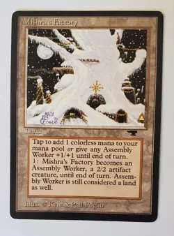 Magic the Gathering Mishra's Factory Winter Antiquities LP Light Play condition - Image 1