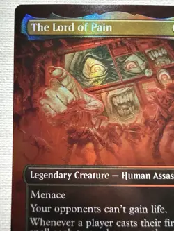 The Lord of Pain - Borderless - Commander: Duskmourn - Mythic - Near Mint MTG - Image 3