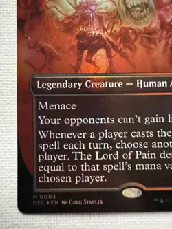 The Lord of Pain - Borderless - Commander: Duskmourn - Mythic - Near Mint MTG - Image 5