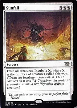 Sunfall Non- Foil R March of the Machine 40 NM - Image 1