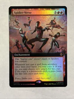 Spider-Verse (Extended Art) Marvel's Spider-Man Foil - Image 1