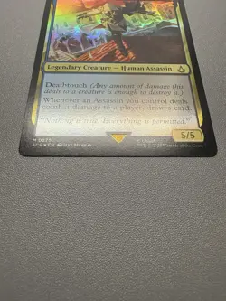 MTG FOIL Ezio Blade of Vengeance Assassin's Creed M 0275 ACR NM Read Description - Image 2