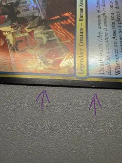 MTG FOIL Ezio Blade of Vengeance Assassin's Creed M 0275 ACR NM Read Description - Image 4