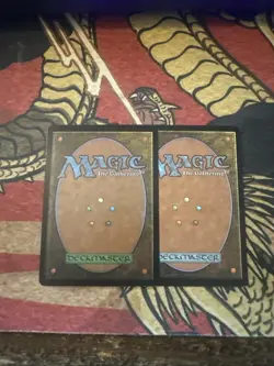Mtg Magic Urza’s Destiny Ring Of Gix Green Ink Deckmaster Box Misprint Error - Image 3