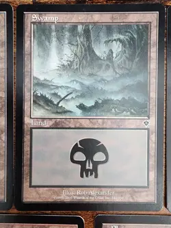 MTG ⭐Invasion Basic Land Set VLP⭐ 5x Lands: 1x of each land ⭐2000 Vintage Magic - Image 4