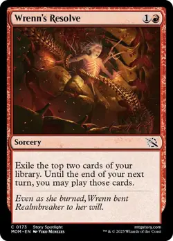 Wrenn's Resolve - 0173 - March of the Machine - MTG - NM - Regular Common - Image 1