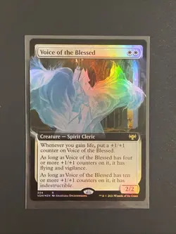 Voice of the Blessed (Extended Art) Innistrad: Crimson Vow Foil - Image 1