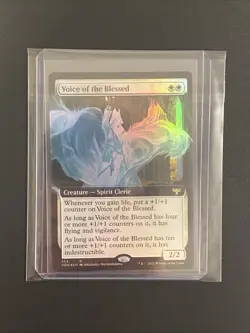 Voice of the Blessed (Extended Art) Innistrad: Crimson Vow Foil - Image 2