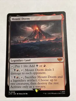 Mount Doom Universes Beyond: the Lord of the Rings: #258 Mythic - Image 1