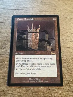 1x Grim Monolith - Urza's Legacy - Image 1