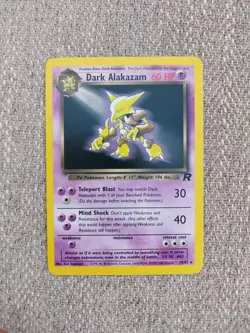Pokemon TCG Dark Alakazam Team Rocket 18 Regular Unlimited Rare MINT - Image 1
