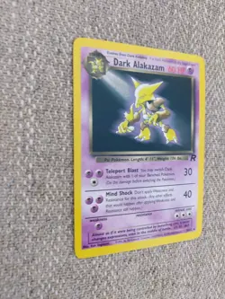 Pokemon TCG Dark Alakazam Team Rocket 18 Regular Unlimited Rare MINT - Image 2