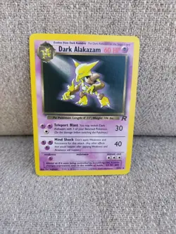 Pokemon TCG Dark Alakazam Team Rocket 18 Regular Unlimited Rare MINT - Image 4