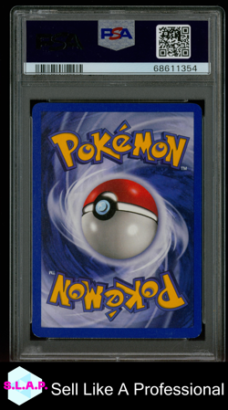 BLAINE'S ARCANINE HOLO POKEMON GYM CHALLENGE 2000 1 PSA 8 - Image 2