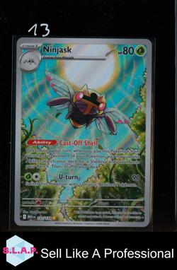 NINJASK POKEMON 137/132 2025 MEGA EVOLUTION ENGLISH - Image 1