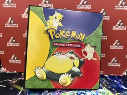 Vintage Pokemon TCG Original A4 Folder Snorlax 1999 Binder WOTC | G20 - Image 1