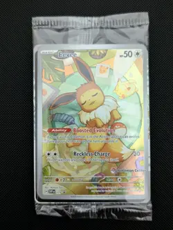 Pokemon Center Exclusive Eevee #173 Stamped Promo Prismatic Evolutions SEALED ✨✨ - Image 1