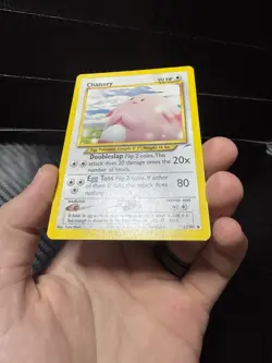 Chansey 31/105 Neo Destiny Regular Uncommon Pokemon TCG Vintage - Image 4