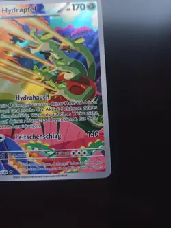 Pokemon Hydrapfel DRI 188/182 Ewige Rivalen Pokemon Pack Frisch Rocket no glurak - Image 5